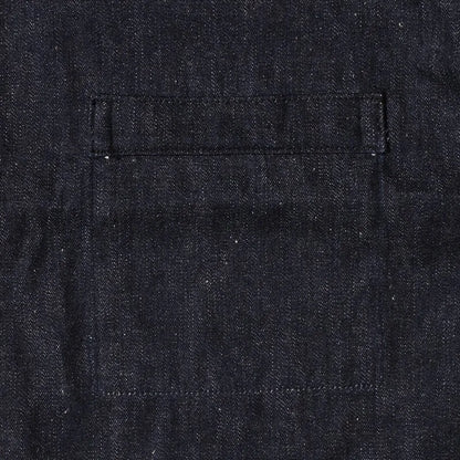 Lot 2231 1900’S INDIGO BLUE and WHITE CHECK BLOUSE インディゴデニム