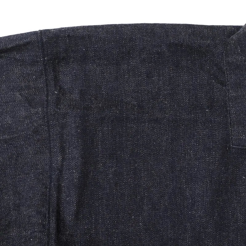 Lot 2231 1900’S INDIGO BLUE and WHITE CHECK BLOUSE インディゴデニム