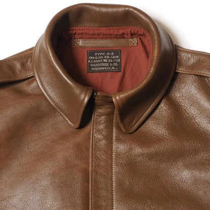 Lot 2232 WERBER LEATHER COAT CO. TYPE A-2 JACKET ORDER NO.33-1729