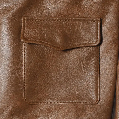 Lot 2232 WERBER LEATHER COAT CO. TYPE A-2 JACKET ORDER NO.33-1729