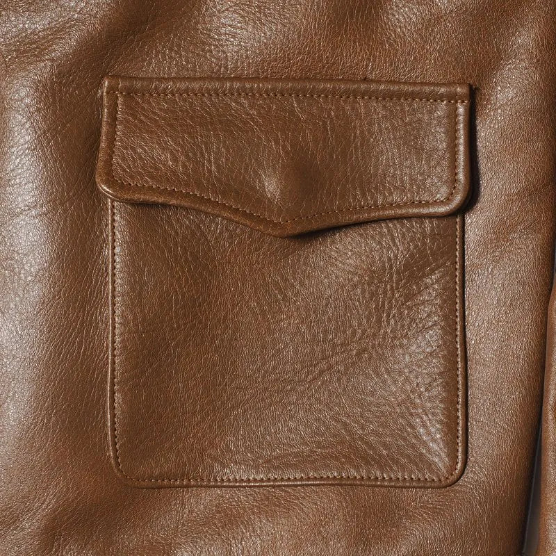 Lot 2232 WERBER LEATHER COAT CO. TYPE A-2 JACKET ORDER NO.33-1729