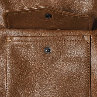Lot 2232 WERBER LEATHER COAT CO. TYPE A-2 JACKET ORDER NO.33-1729