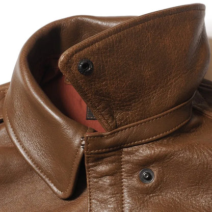 Lot 2232 WERBER LEATHER COAT CO. TYPE A-2 JACKET ORDER NO.33-1729