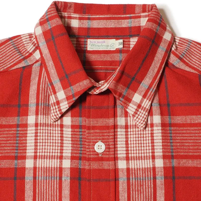 Lot 3055 LONG SLEEVE CHECK WORK SHIRTS B柄(大チェック)