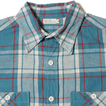 Lot 3055 LONG SLEEVE CHECK WORK SHIRTS B柄(大チェック)