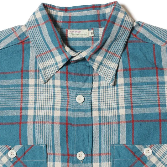 Lot 3055 LONG SLEEVE CHECK WORK SHIRTS B柄(大チェック)