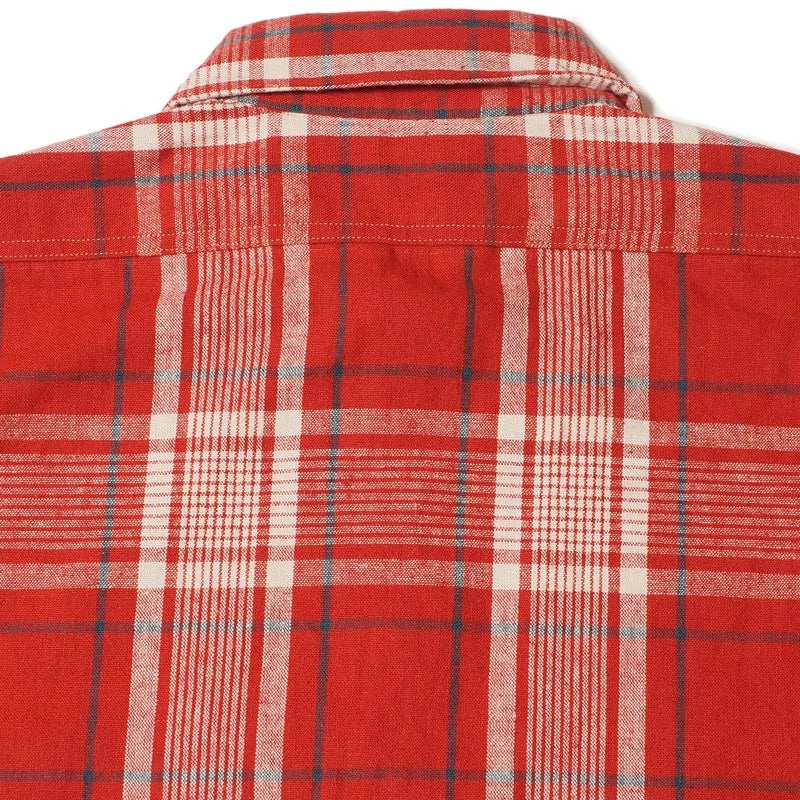 Lot 3055 LONG SLEEVE CHECK WORK SHIRTS B柄(大チェック)