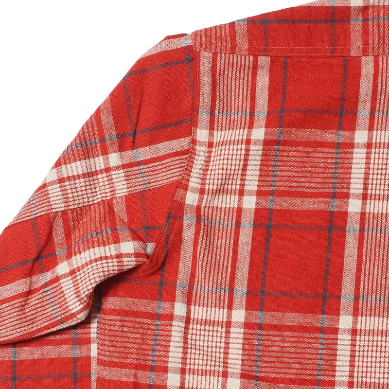 Lot 3055 LONG SLEEVE CHECK WORK SHIRTS B柄(大チェック)
