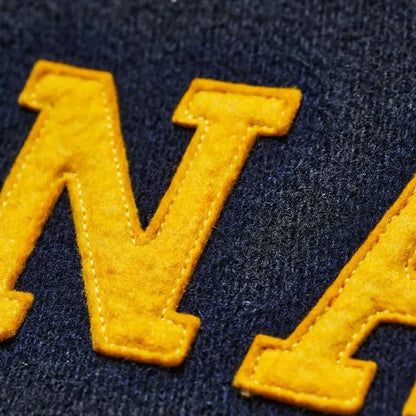 Lot 2240 1950'S NAVY VARSITY JACKET