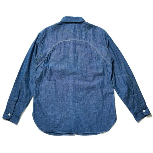 Lot 3064 VENTILATION TRIPLE STITCH CHAMBRAY SHIRTS