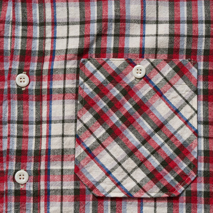 Lot 3055 LONG SLEEVE CHECK WORK SHIRTS B柄