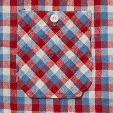 Lot 3055 LONG SLEEVE CHECK WORK SHIRT A柄