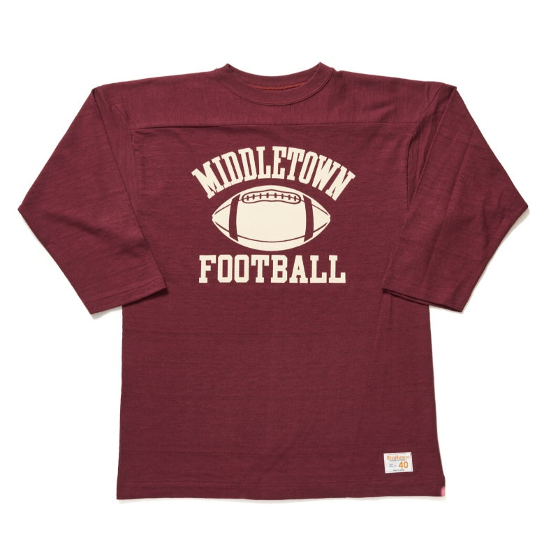 Lot 4063 7分袖フットボールT MIDDLETOWN