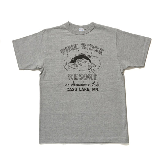 Lot 4096 88/12 Heather Crew Neck T-Shirt PINE RIDGE