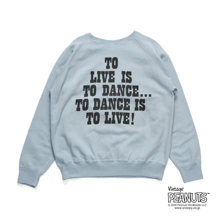 Lot YP226W-2 PEANUTS SWEAT  DANCE