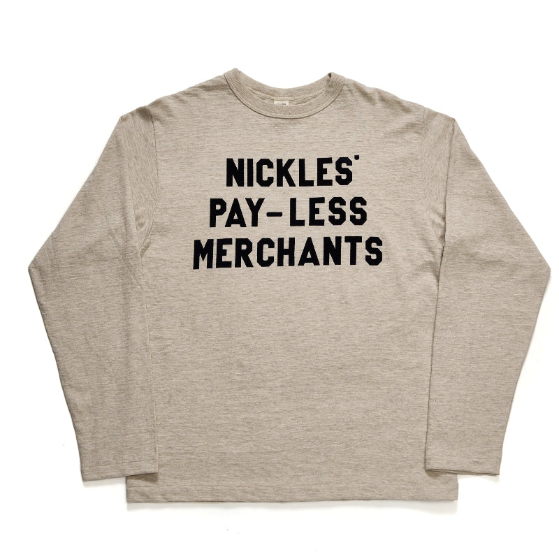 Lot 5906  長袖クルーネックT NICKLES