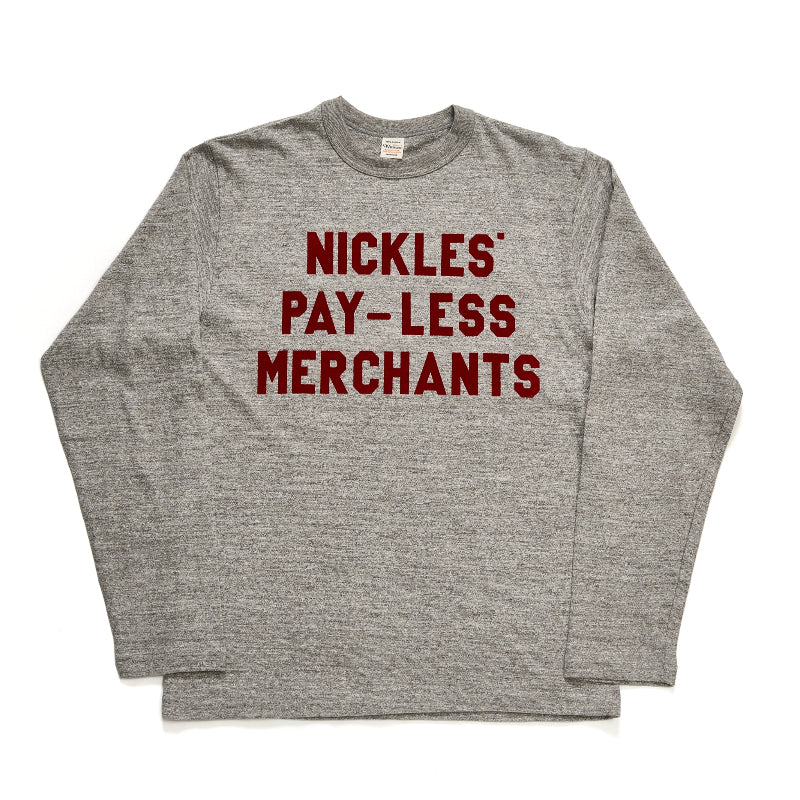 Lot 5906  長袖クルーネックT NICKLES