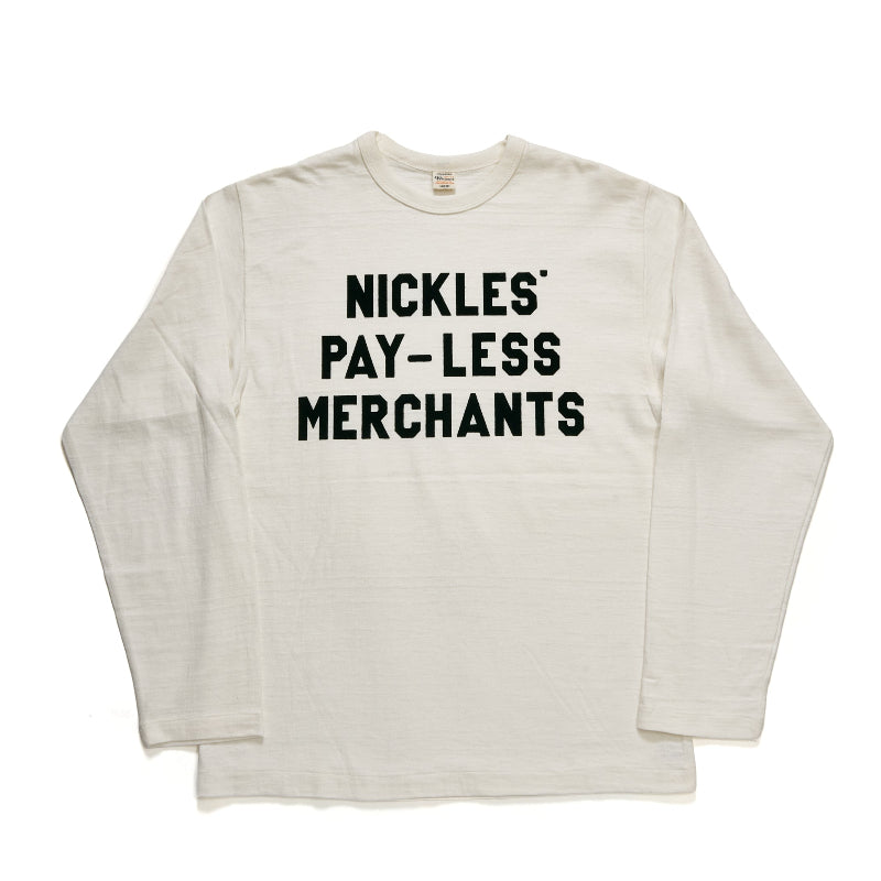 Lot 5906  長袖クルーネックT NICKLES