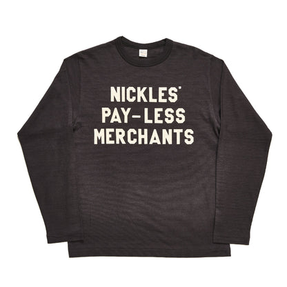 Lot 5906  長袖クルーネックT NICKLES