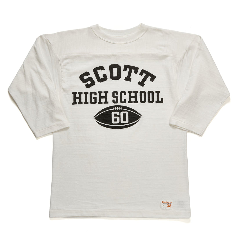 Lot 4063 7分袖フットボールT SCOTT