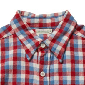 Lot 3055 LONG SLEEVE CHECK WORK SHIRT A柄