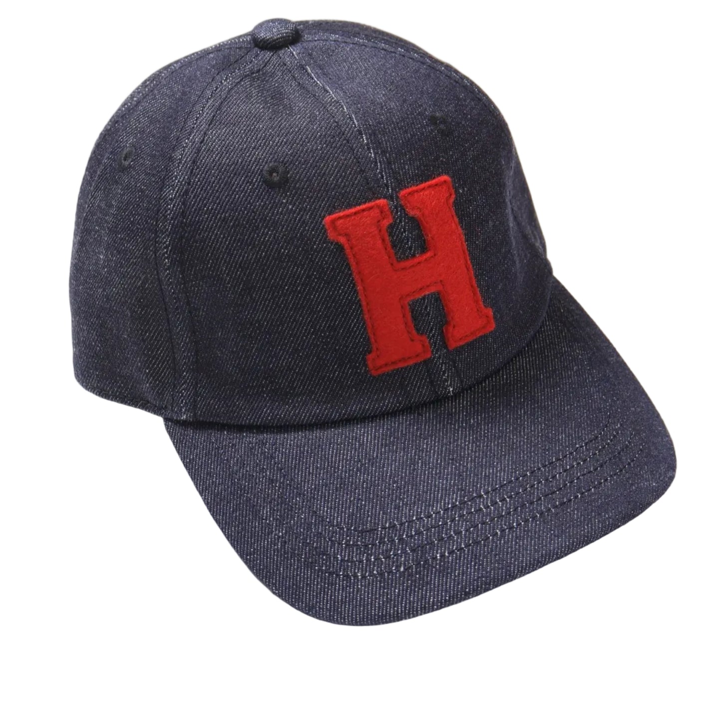 Lot 303 STRONG DENIME BASEBALL CAP "H" FELT  LIMITED