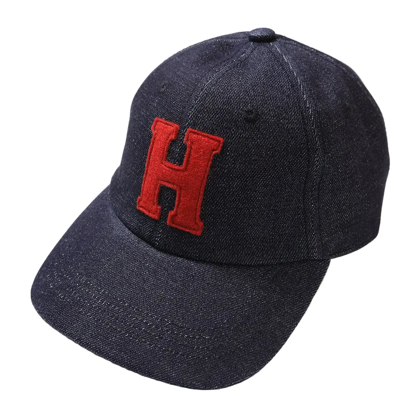 Lot 303 STRONG DENIME BASEBALL CAP "H" FELT  LIMITED