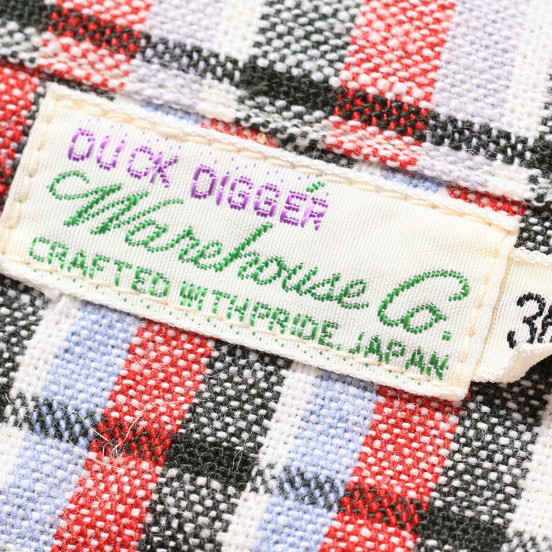Lot 3055 LONG SLEEVE CHECK WORK SHIRTS B柄