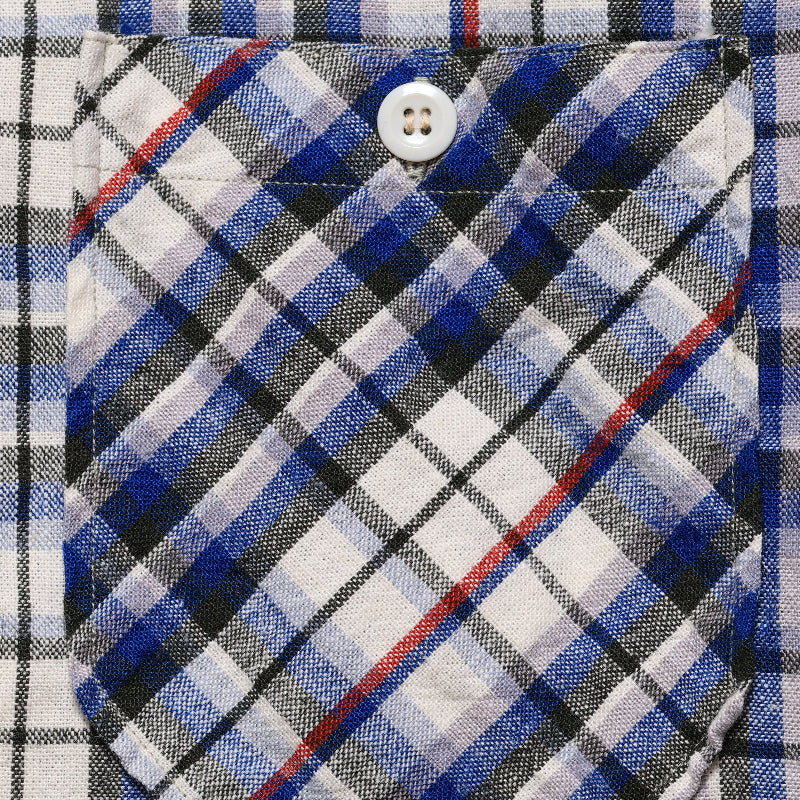Lot 3055 LONG SLEEVE CHECK WORK SHIRTS B柄
