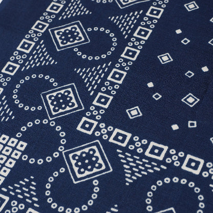 Lot 5227 SELVEDGE INDIGO BANDANA D柄(SQUARE)