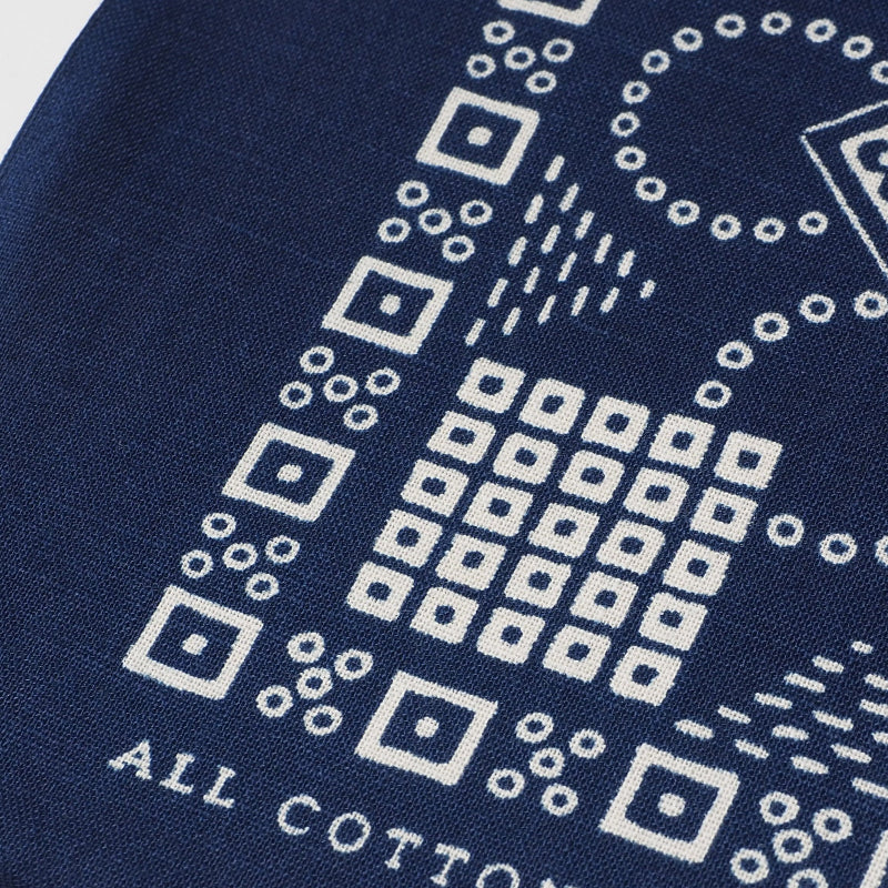 Lot 5227 SELVEDGE INDIGO BANDANA D柄(SQUARE)