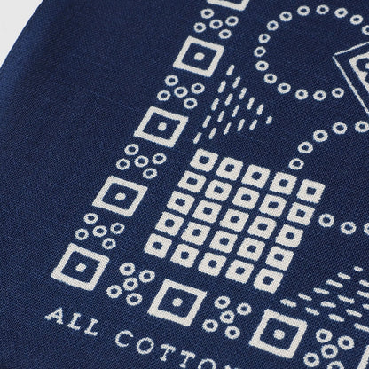 Lot 5227 SELVEDGE INDIGO BANDANA D柄(SQUARE)