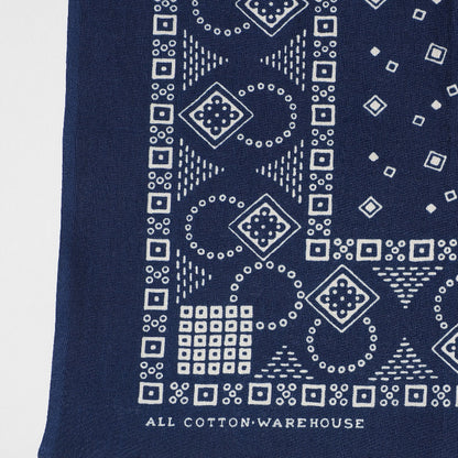 Lot 5227 SELVEDGE INDIGO BANDANA D柄(SQUARE)