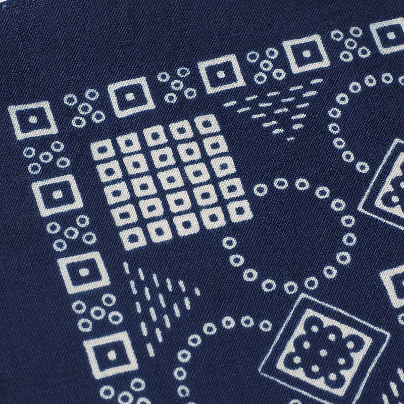 Lot 5227 SELVEDGE INDIGO BANDANA D柄(SQUARE)