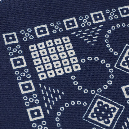 Lot 5227 SELVEDGE INDIGO BANDANA D柄(SQUARE)