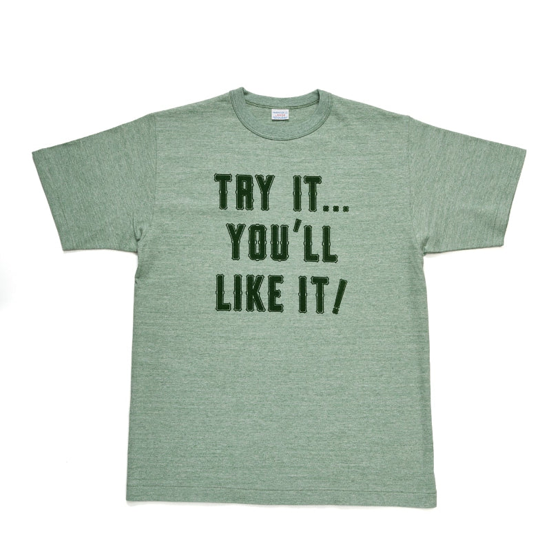 Lot 4096 88/12 杢クルーネックT TRY IT