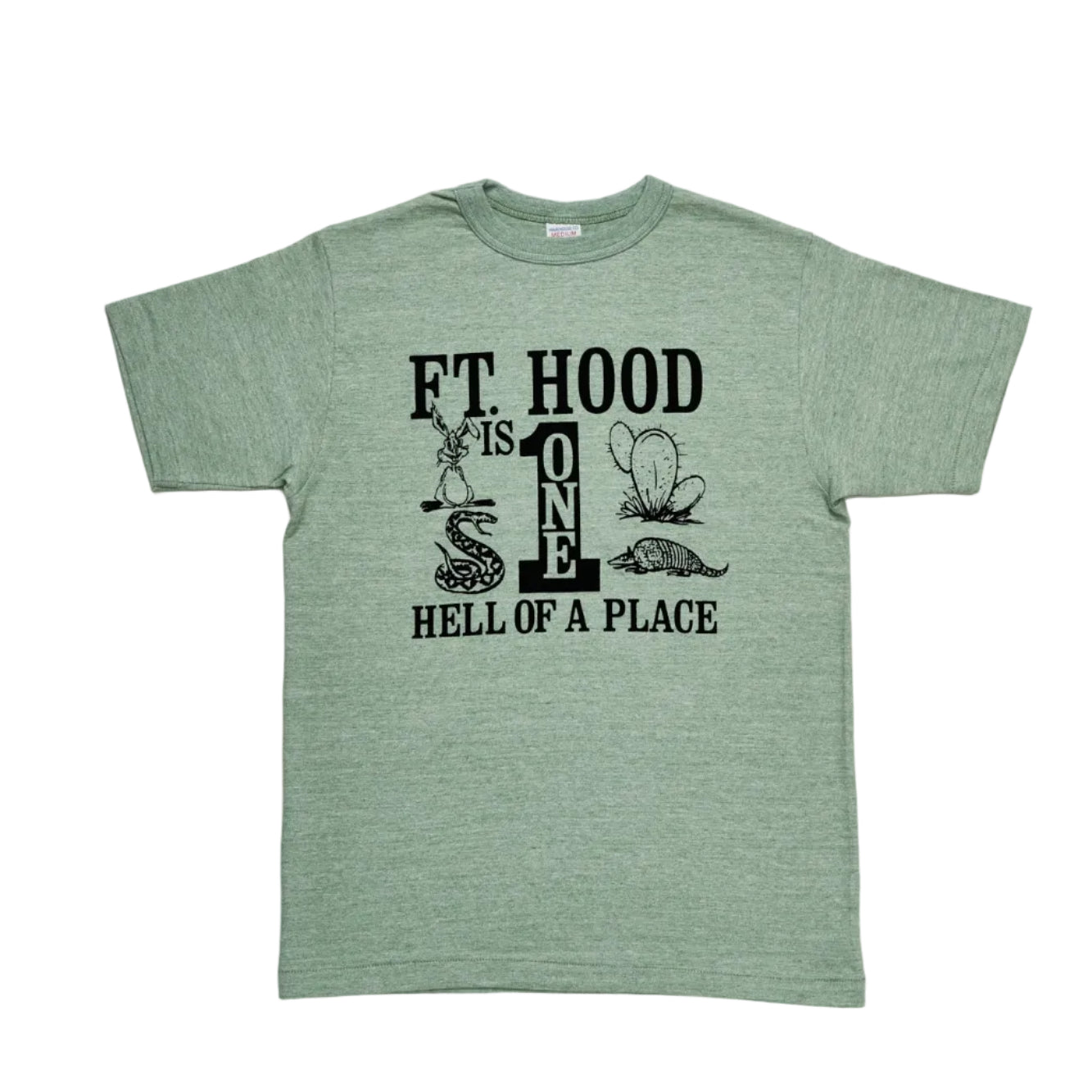 Lot 4096 88/12 杢クルーネックT FT.HOOD