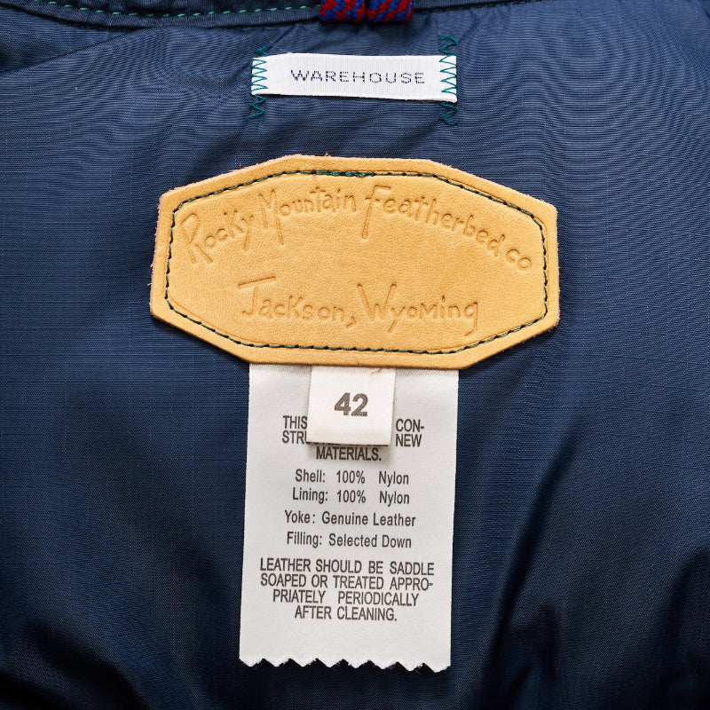 Lot 2245 ROCKY MOUNTAIN × WAREHOUSE NYLON DOWN VEST