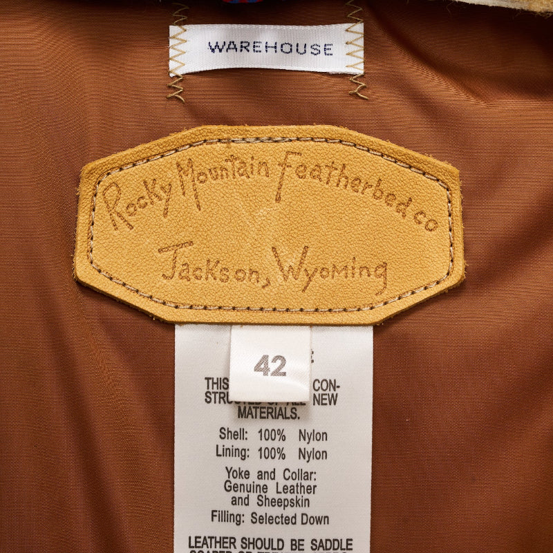 Lot 2246 ROCKY MOUNTAIN × WAREHOUSE  NYLON CHRISTY VEST