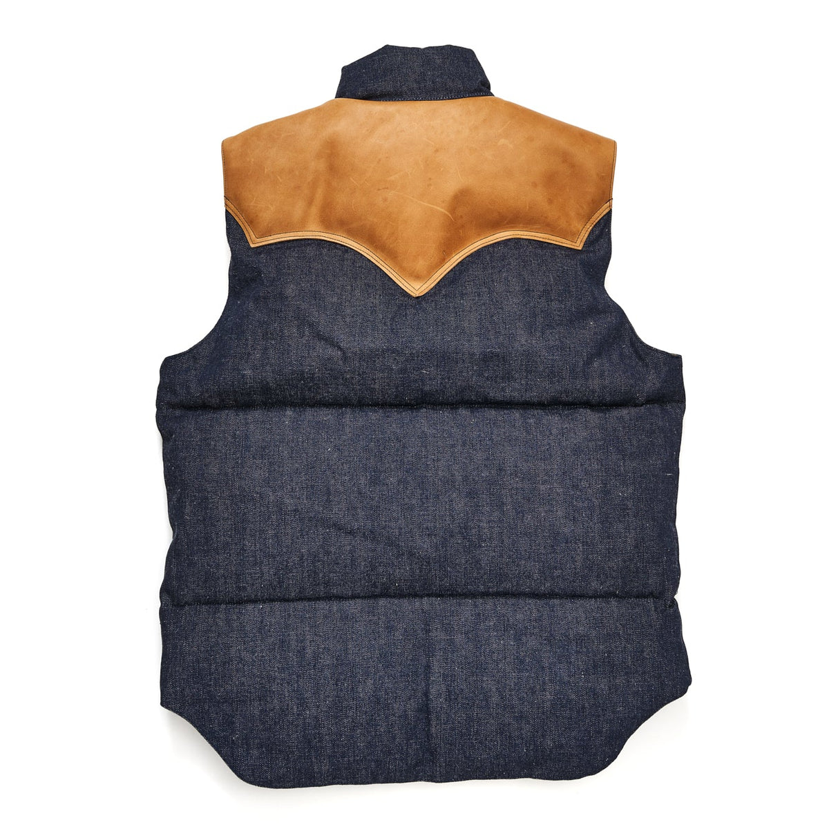 Lot 2248 ROCKY MOUNTAIN × WAREHOUSE LIGHT OUNCE DENIM DOWN VEST